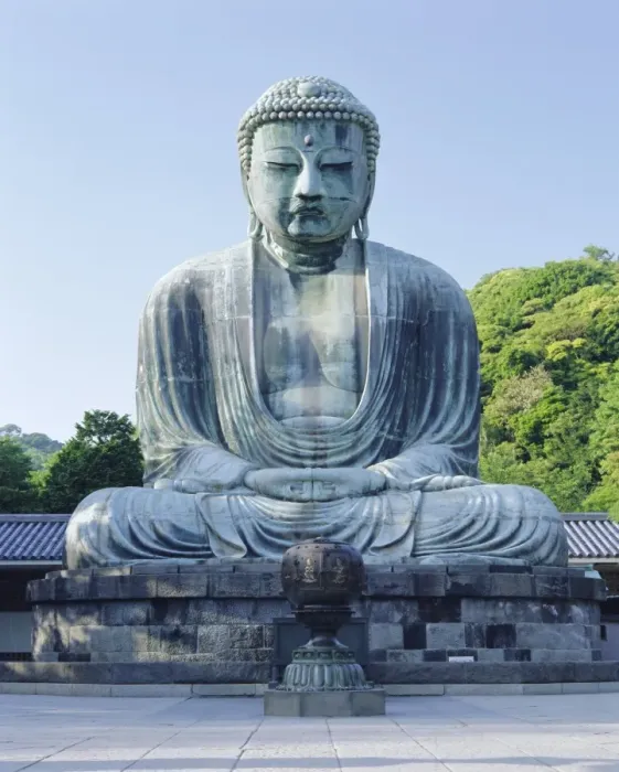 Gerahmter Druck : Großer Buddha
