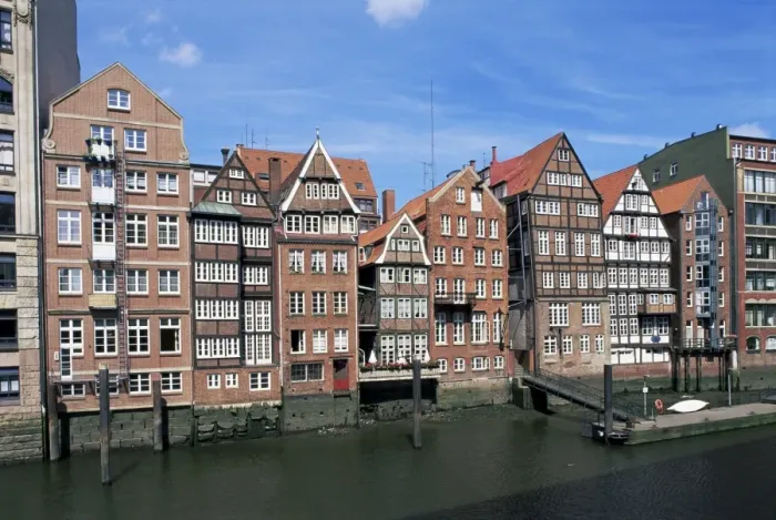 Gerahmter Druck : Deichstrasse Gerahmter Druck : Deichstrasse