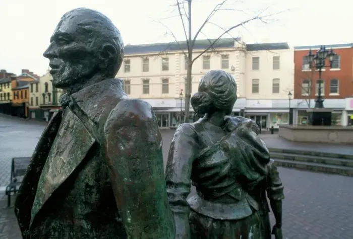 Gerahmter Druck : Derry' oder 'Londonderry Gerahmter Druck : Derry' oder 'Londonderry