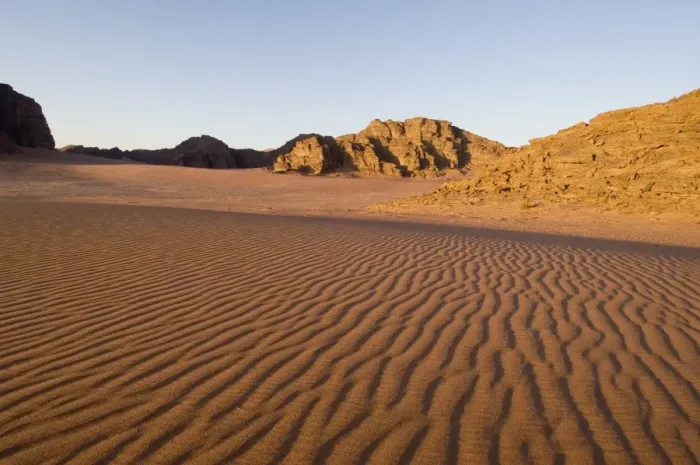 Gerahmter Druck : Wüste, Wadi-Rum