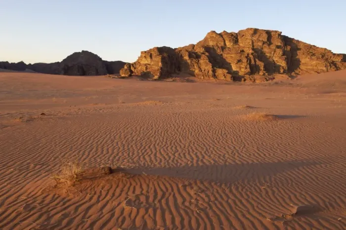 Gerahmter Druck : Wüste, Wadi-Rum