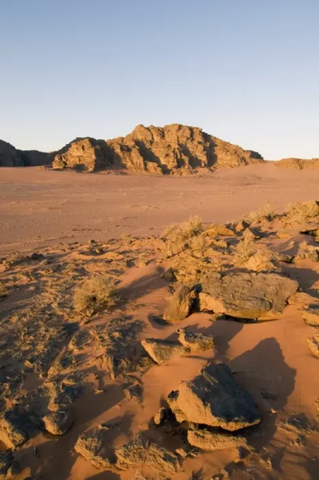 Gerahmter Druck : Wüste, Wadi-Rum