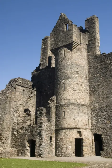 Gerahmter Druck : DMaca271. Schloss Balvenie,Dufftown,Highlands,Schottland,Vereinigtes Königreich,Europa