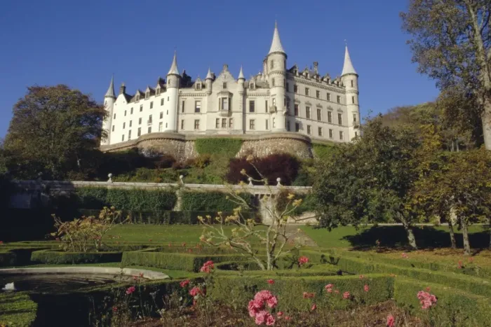 Gerahmter Druck : Dunrobiner Schloss und Gärten Gerahmter Druck : Dunrobiner Schloss und Gärten