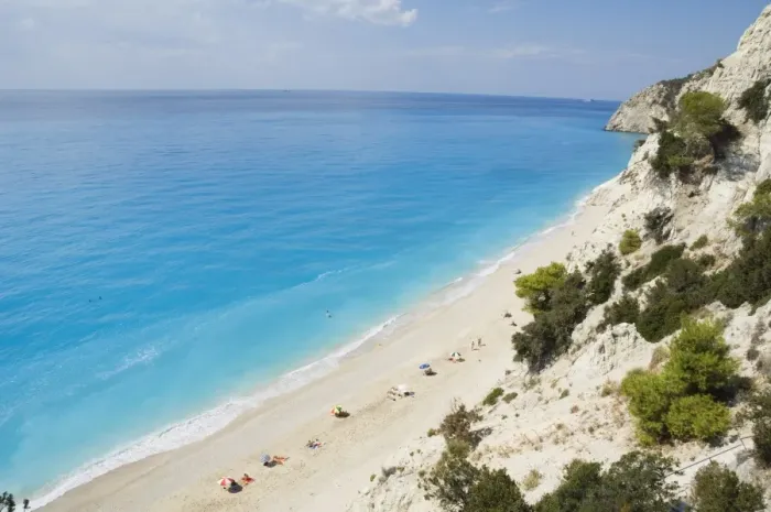 Gerahmter Druck : Strand Egremnoi Gerahmter Druck : Strand Egremnoi