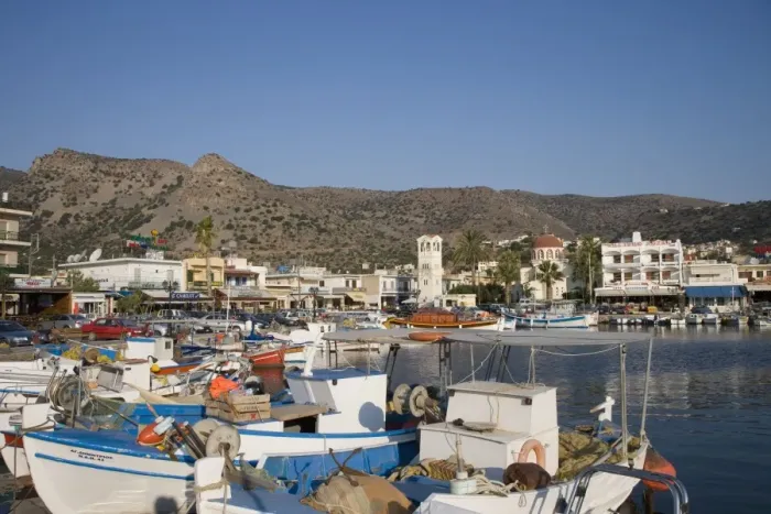 Gerahmter Druck : Elounda, Kreta Gerahmter Druck : Elounda, Kreta