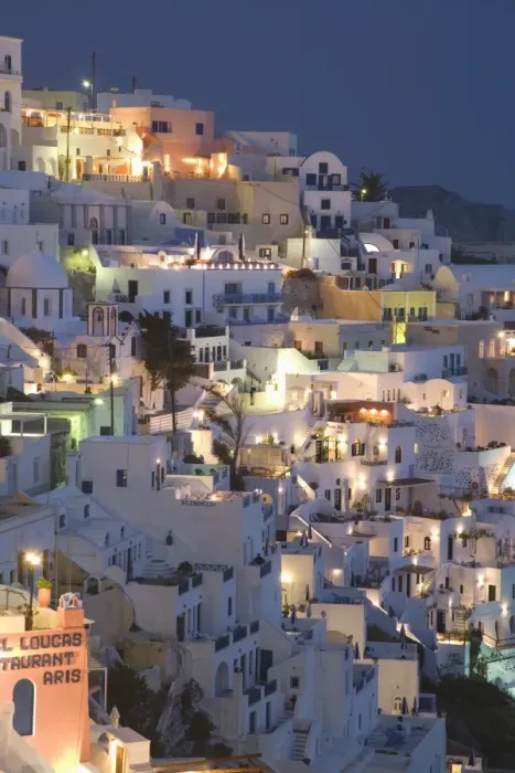 Gerahmter Druck : Fira, Santorin Gerahmter Druck : Fira, Santorin