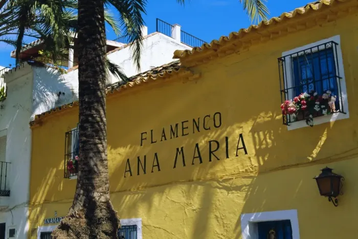 Gerahmter Druck : Spanischer Flamenco Bar Gerahmter Druck : Spanischer Flamenco Bar