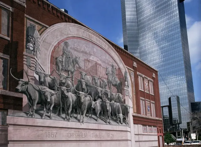 Gerahmter Druck : Fort Worth Gerahmter Druck : Fort Worth