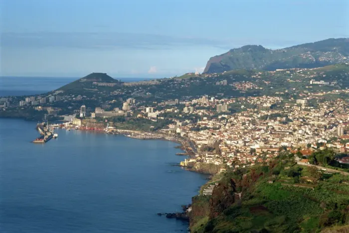 Gerahmter Druck : Funchal, Madeira