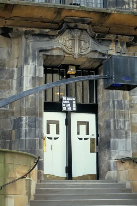 Gerahmter Druck : Schule für Kunst in Glasgow Gerahmter Druck : Schule für Kunst in Glasgow