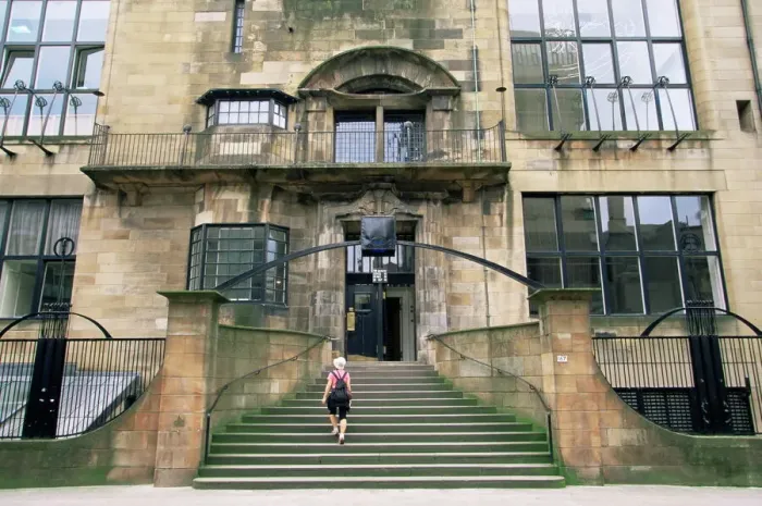 Gerahmter Druck : Schule für Kunst in Glasgow Gerahmter Druck : Schule für Kunst in Glasgow