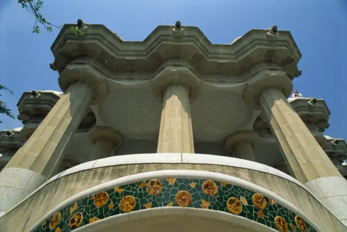 Gerahmter Druck : Parc Güell