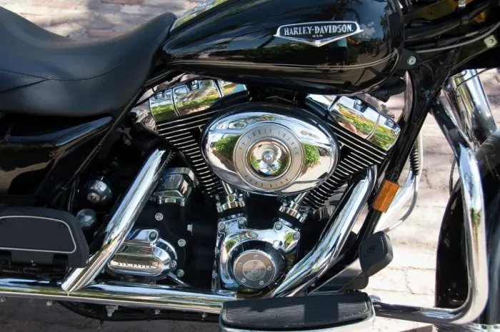 Gerahmter Druck : Harley-Davidson-Motorrad Gerahmter Druck : Harley-Davidson-Motorrad