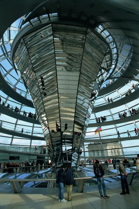Gerahmter Druck : Innenaus des Reichstagsgebäudes Gerahmter Druck : Innenaus des Reichstagsgebäudes