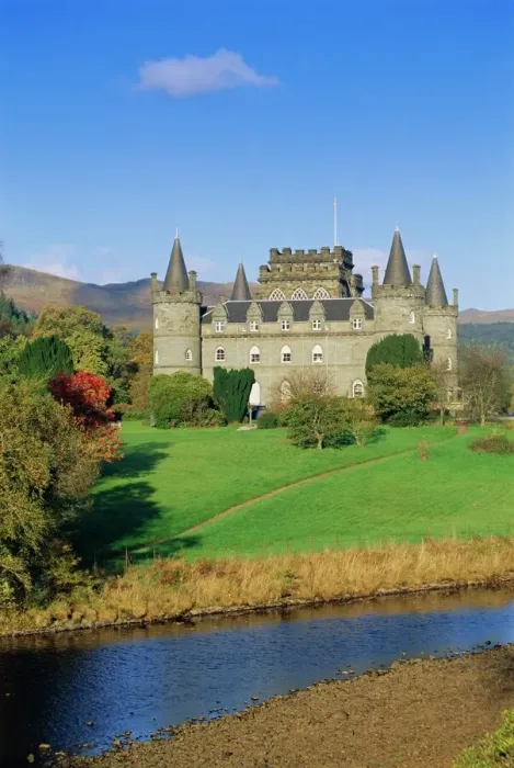 Gerahmter Druck : Kastell Inveraray