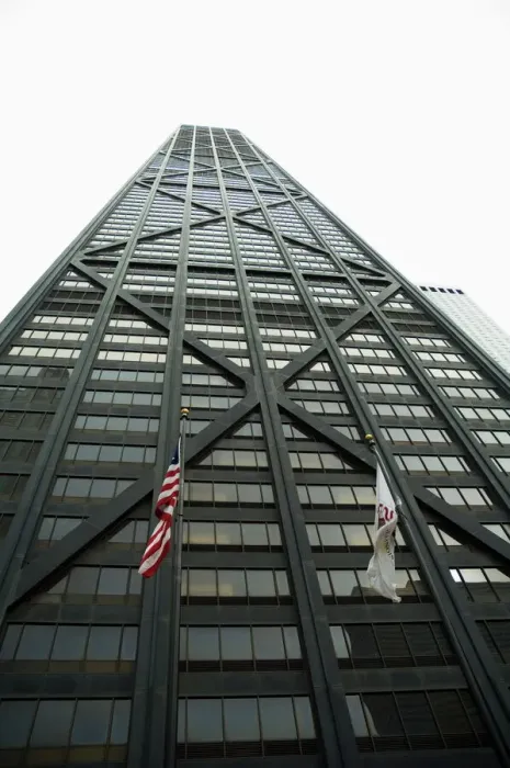 Gerahmter Druck : John Hancock Center Gerahmter Druck : John Hancock Center