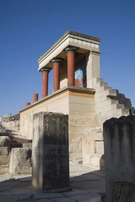 Gerahmter Druck : Knossos, Kreta Gerahmter Druck : Knossos, Kreta