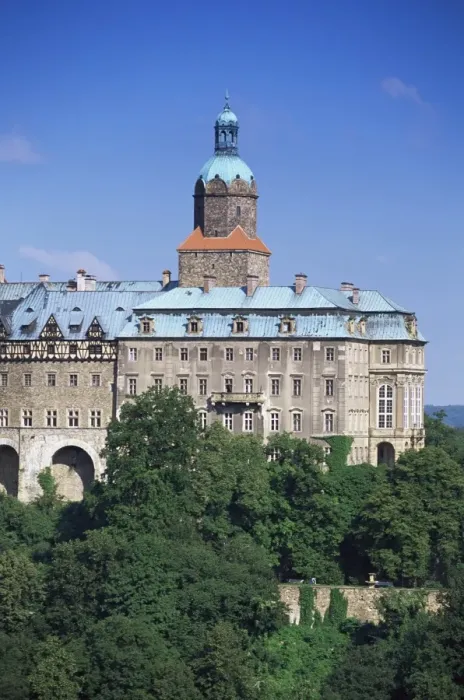 Gerahmter Druck : Schloss Książ Gerahmter Druck : Schloss Książ
