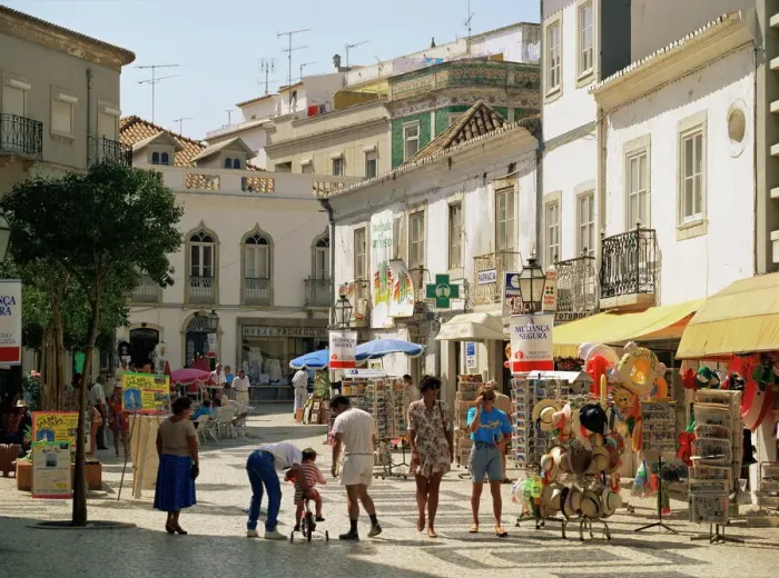 Gerahmter Druck : Lagos, Algarve