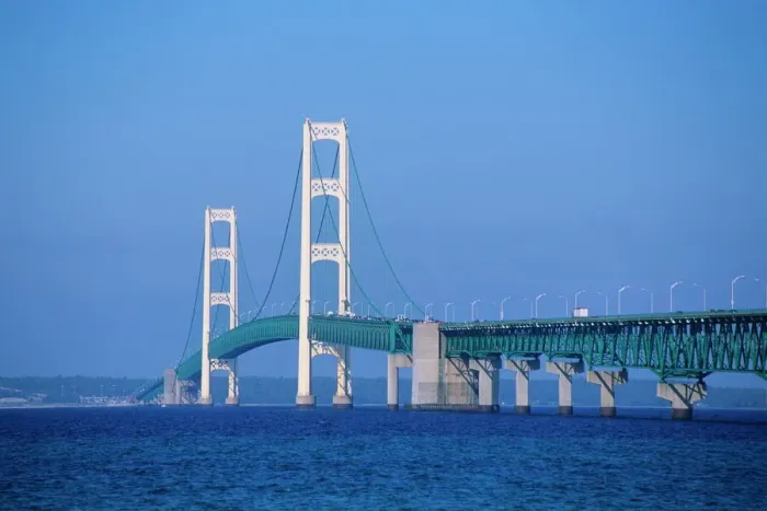 Gerahmter Druck : MacKinacbrücke Gerahmter Druck : MacKinacbrücke