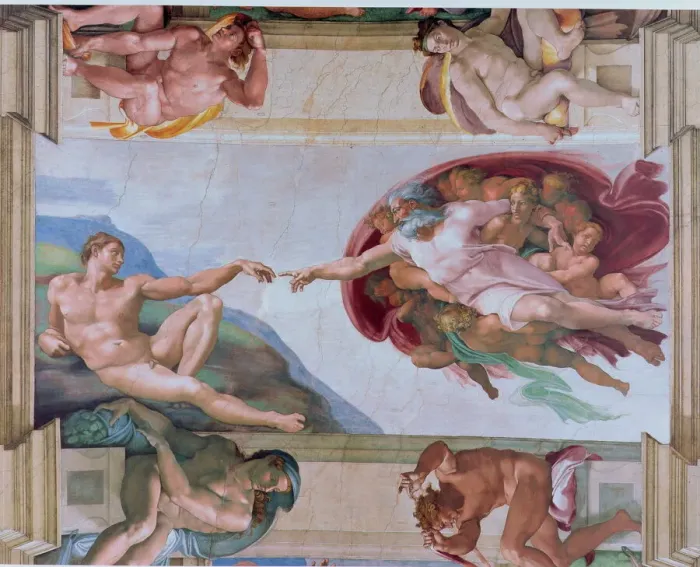 Gerahmter Druck : Michelangelo Gerahmter Druck : Michelangelo