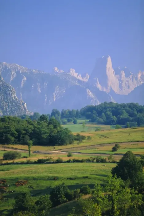Gerahmter Druck : Gipfel des Naranjos de Bulnes Gerahmter Druck : Gipfel des Naranjos de Bulnes