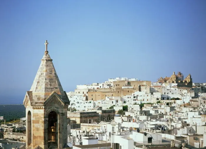 Gerahmter Druck : Ostuni, Puglia Gerahmter Druck : Ostuni, Puglia