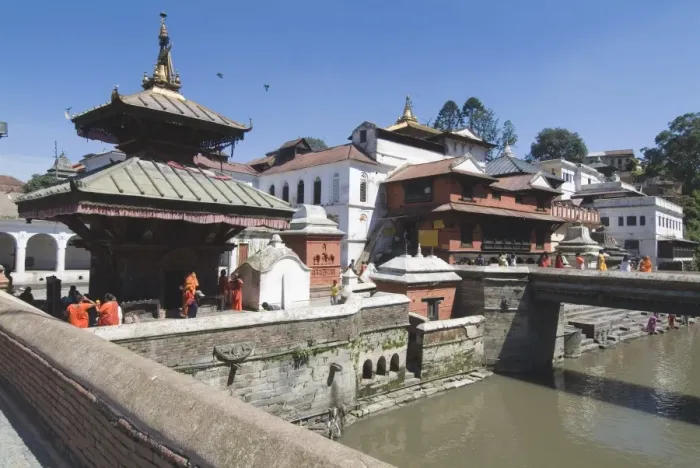 Gerahmter Druck : Pashupatinath-Tempel Gerahmter Druck : Pashupatinath-Tempel