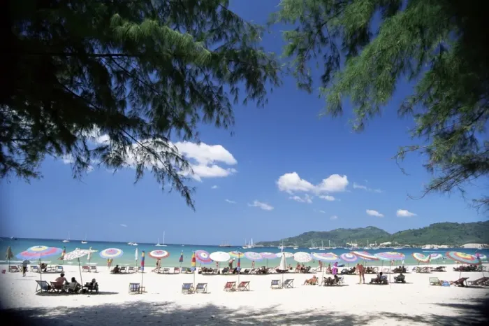 Gerahmter Druck : Strand von Patong Gerahmter Druck : Strand von Patong