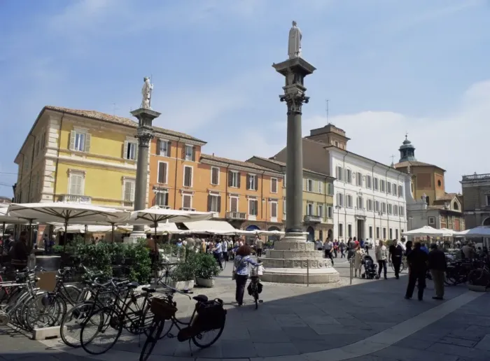 Gerahmter Druck : Piazza del Popolo
