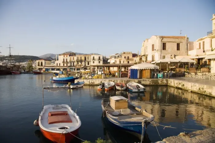 Gerahmter Druck : Rethymno, Kreta