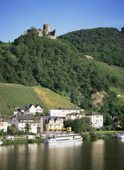 Gerahmter Druck : Fluss Mosel