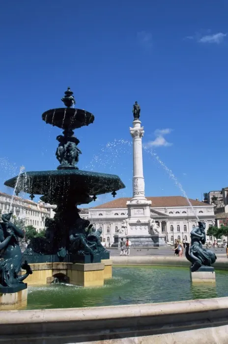 Gerahmter Druck : Praça do Rossio Gerahmter Druck : Praça do Rossio