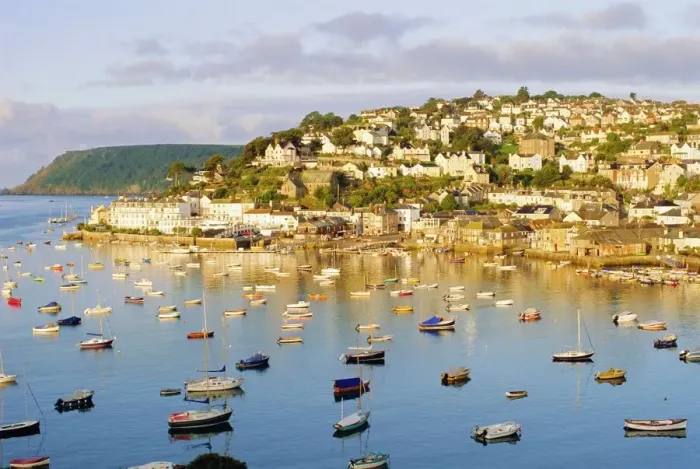 Gerahmter Druck : Salcombe, Devon, England Gerahmter Druck : Salcombe, Devon, England