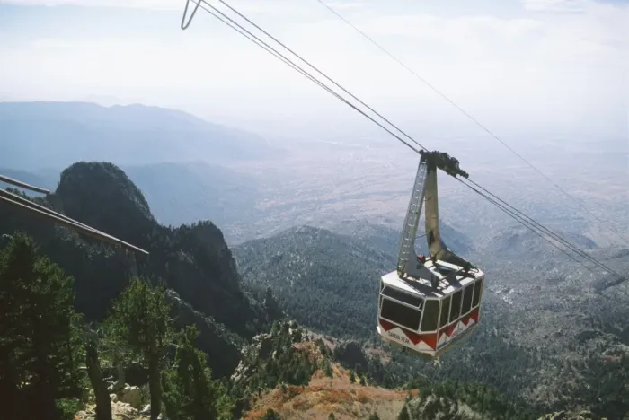 Gerahmter Druck : Sandia-Peak-Seilbahn Gerahmter Druck : Sandia-Peak-Seilbahn