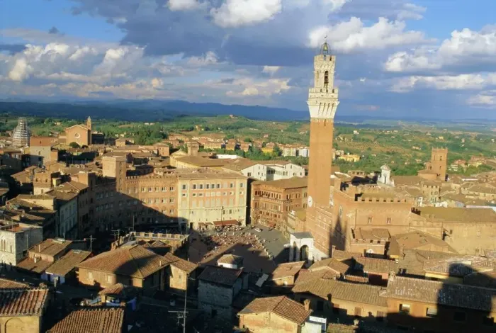 Gerahmter Druck : Siena, Toskana Gerahmter Druck : Siena, Toskana