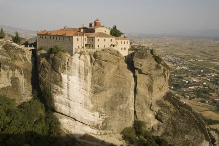 Gerahmter Druck : Stephans Nonnenkloster, ehemals ein Kloster, Meteora Weltkulturerbe der UNESCO Gerahmter Druck : Stephans Nonnenkloster, ehemals ein Kloster, Meteora Weltkulturerbe der UNESCO