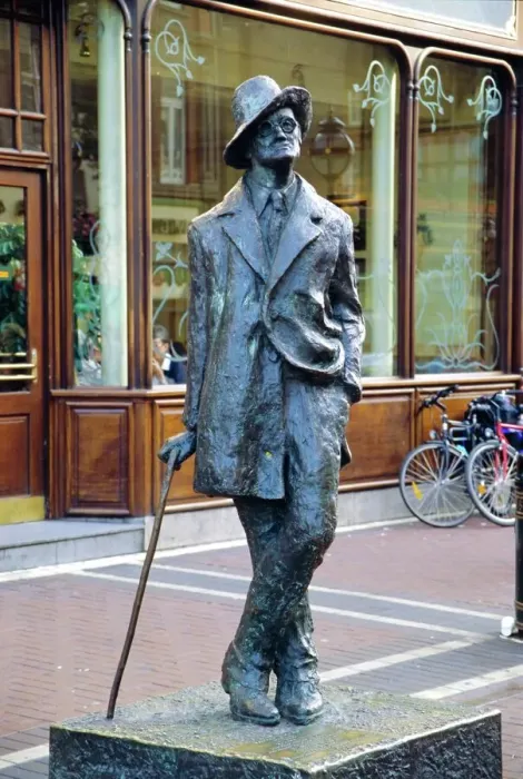 Gerahmter Druck : Büste von James Joyce Gerahmter Druck : Büste von James Joyce