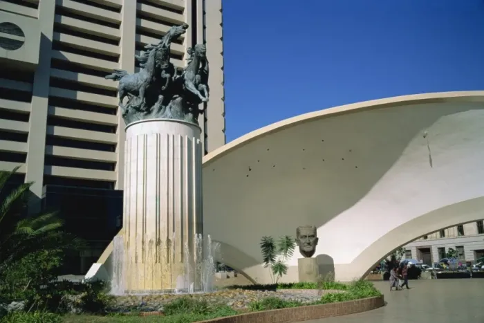 Gerahmter Druck : Strijdomplazza