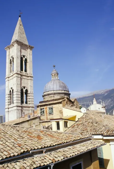Gerahmter Druck : Sulmona, Abruzzo