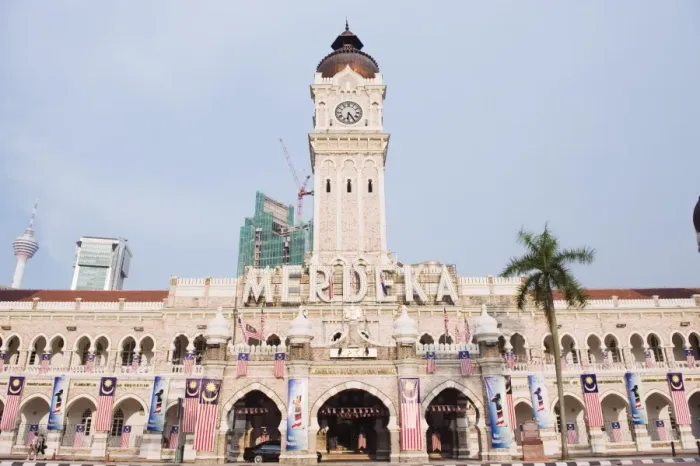 Gerahmter Druck : Gebäude des Sultan Abdul Samad, Merdeka-Platz, Kuala Lumpur in Maleisien Südostasien Asien Gerahmter Druck : Gebäude des Sultan Abdul Samad, Merdeka-Platz, Kuala Lumpur in Maleisien Südostasien Asien