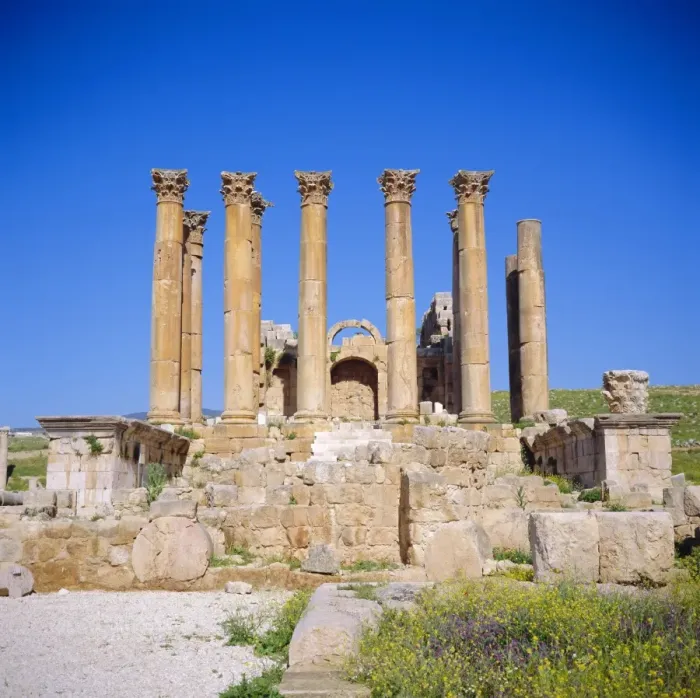 Gerahmter Druck : Tempel von Artemis
