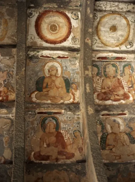Gerahmter Druck : Eintausend Buddha Gerahmter Druck : Eintausend Buddha