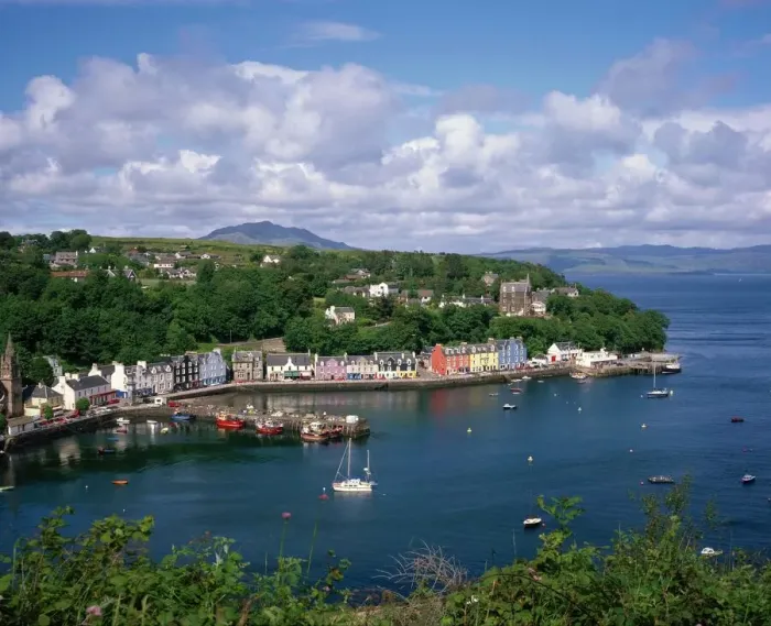 Gerahmter Druck : Tobermory, Insel von Mull Gerahmter Druck : Tobermory, Insel von Mull