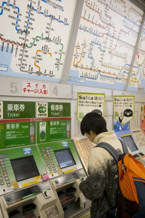 Gerahmter Druck : Tokio U-Bahn Gerahmter Druck : Tokio U-Bahn