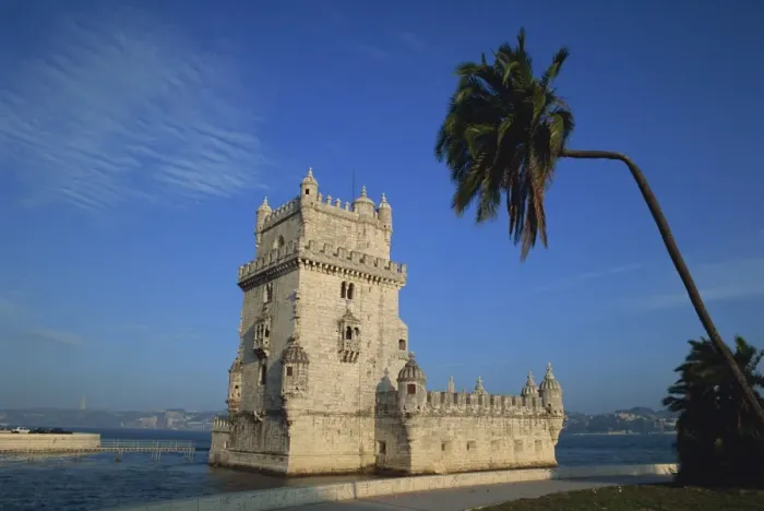 Gerahmter Druck : Die Torres von Belém