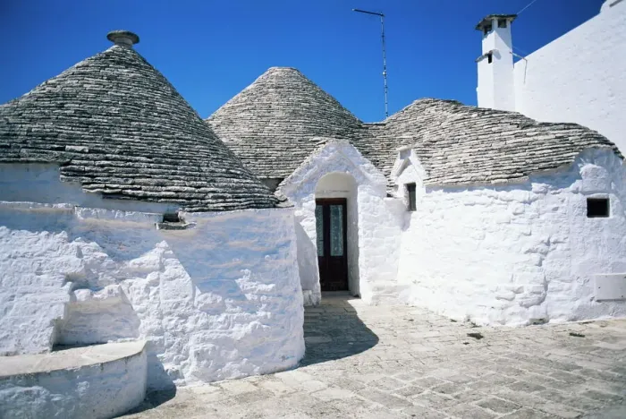 Gerahmter Druck : Trulli aus Alberobello Gerahmter Druck : Trulli aus Alberobello