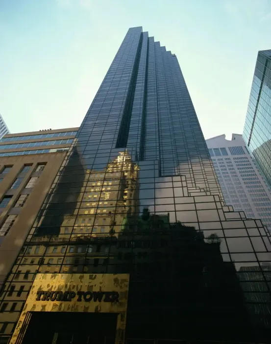 Gerahmter Druck : Trump-Tower