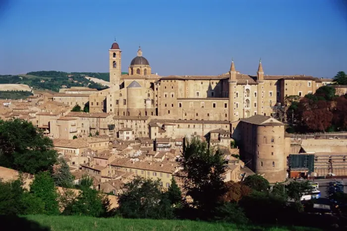 Gerahmter Druck : Urbino, Marken Gerahmter Druck : Urbino, Marken